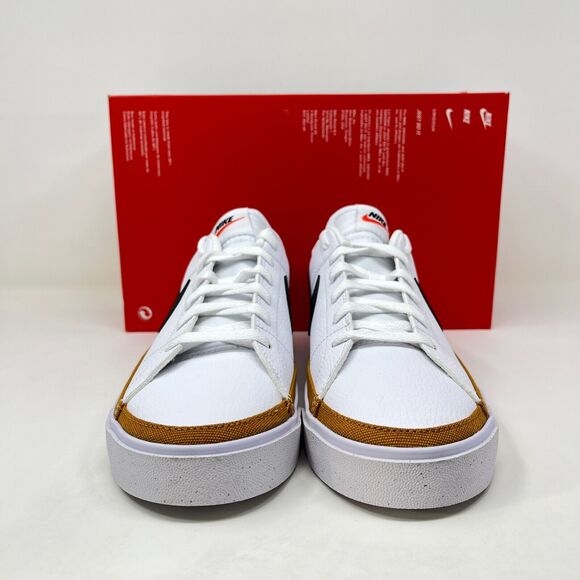 Nike White Athletic Shoes Classic Court Style - Picture 3 of 8